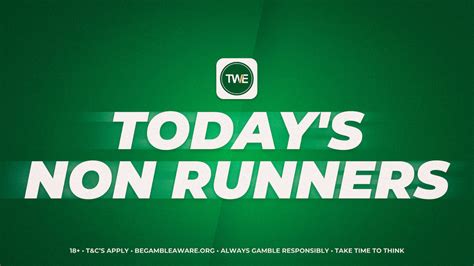 today's non-runners|Today's Non.